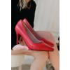 Jilya Kırmızı Cilt Stiletto Ayakkabı