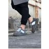 WG011 Gri Süet Erkek Casual Ayakkabı