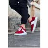 WG011 Kırmızı Süet Erkek Casual Ayakkabı