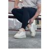 WG019 Bej Triko Erkek Casual Ayakkabı