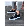 WG022 Siyah Erkek Casual Ayakkabı