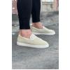 WG061 Bej Triko Babet Erkek Casual Ayakkabı