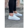 WG061 Beyaz Triko Babet Erkek Casual Ayakkabı