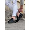 WG161 Kömür Rugan Erkek Casual Ayakkabı